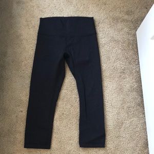 Lulu lemon leggings high rise crop